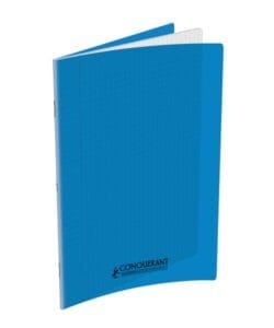 CAHIER AGRAFE 240X320 POLYPRO BLEU 90G 48 Pages SEYES CLASSIQUE