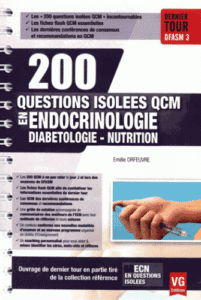 200 Questions Isolees Qcm Endocrinologie