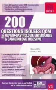 200 QUESTIONS ISOLEES QCM HEPATO- GASTRO