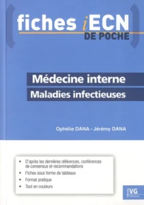 FICHES IECN DE POCHE MÉDECINE INTERNE MALADIES INF
