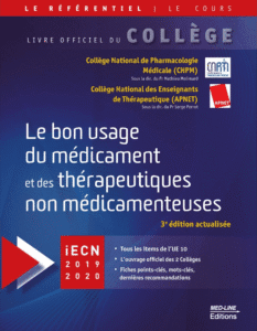 Livre Officiel Du College ; Le Bon Usage Du Medicament Et Des Therape