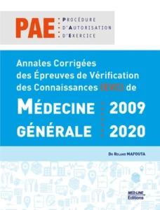 PAE MEDECINE GENERALE MED-LINE 2009-2020