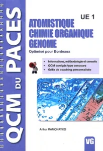 QCM ATOMISTIQUE CHIMIE ORGANIQUE GENOME POUR BORDEAUX