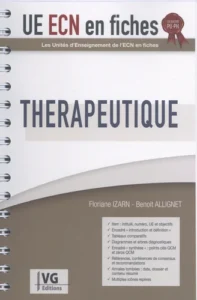 UE ECN EN FICHES THERAPEUTIQUE