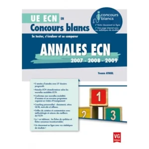 UE ECN CONCOURS BLANCS ANNALES 2007-2009