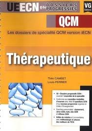 DOSSIERS PROGRESSIFS QCM THERAPEUTIQUE