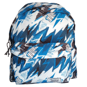 Teenpack sac a dos urbain motif eclair bleu