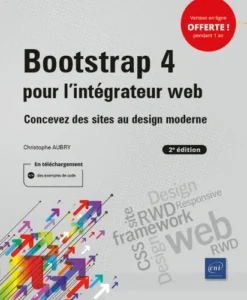 Bootstrap 4 pour l'intégrateur web (2e édition) - Concevez des sites au design moderne