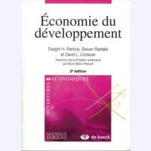 Economie du développement (3e éd.)