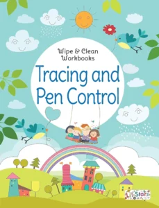 Wipe & clean tracing and pen control
