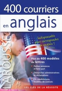 400 COURRIERS EN ANGLAIS