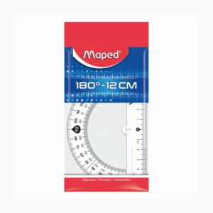 Rapporteur 180°-12 cm Esentials Réf 146134 Maped