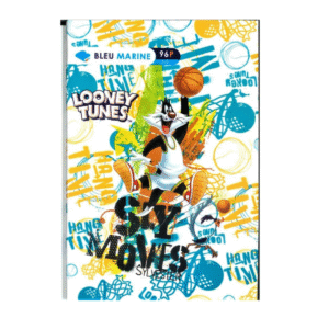 Carnet Piqué96P 9.5 x 1470G BLEU MARINE