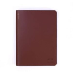 Protège Cahier A5 Marron 17 x 22 cm