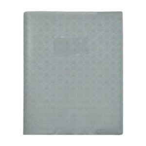 Protège Cahier A5 Gris 17 x 22 cm