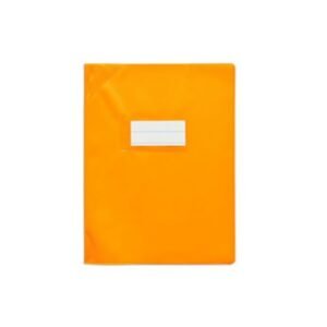 Protège Cahier A5 Orange  17 x 22 cm