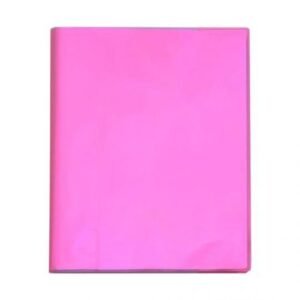 Protège Cahier A5 Rose 17 x 22 cm