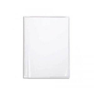 Protège Cahier A5 Blanc 17 x 22 cm
