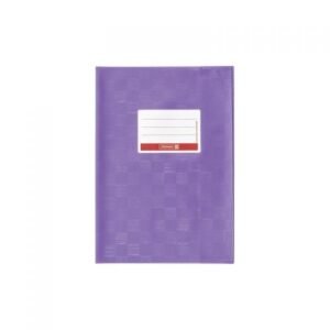 Protège cahier A5 Mauve 17 x 22 cm