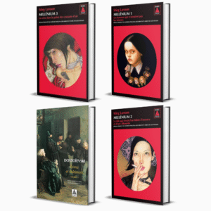 4 livres "Romans & Policier" : Crime et châtiment Tome 1, Millénium Tome 2, Millénium Tome 3, Millénium Tome 1