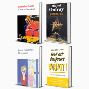 4 livres "Littérature & Réflexion" : Deux soeurs, L'autre qu'on adorait, Tout est toujours parfait !, Autodafés - L'art de détruire les livres