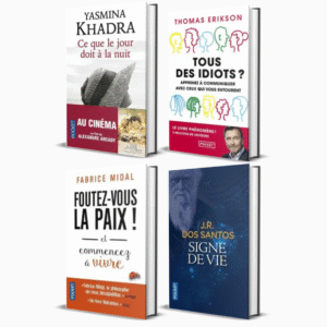 4 livres "Bien-être & Communication" : Foutez - vous la paix !. Et commencez à vivre, Mieux communiquer avec tous les profils : comprenez enfin les autres, Signe de vie, Ce que le jour doit à la nuit