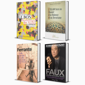 4 livres "Sociologie & Politique" : Faux, L'islam face au pouvoir à la violence et au terrorisme, L'amie prodigieuse Tome 3 Celle qui fuit et celle qui reste, Psychologie des foules