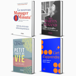 4 livres "Motivation & Apprentissage" : Petit traité de vie intérieure, Les gens heureux lisent et boivent du café, L'art d'apprendre, Le nouveau manager minute - Réussir vite et mieux dans un monde en pleine mutation