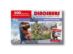 World of Discovery - Educational Jigsaw & Book (Dinosaurs)