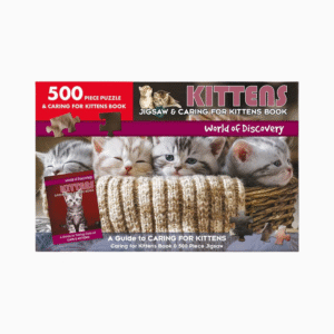 500 Piece Puzzle Box: Discovering the World of Kittens 8Y+