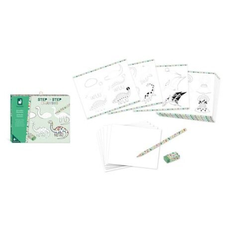 Dein-et-coloriage-enfant-Janod-Step-by-Step-Drawing-20-Modeles-Dinos (1)