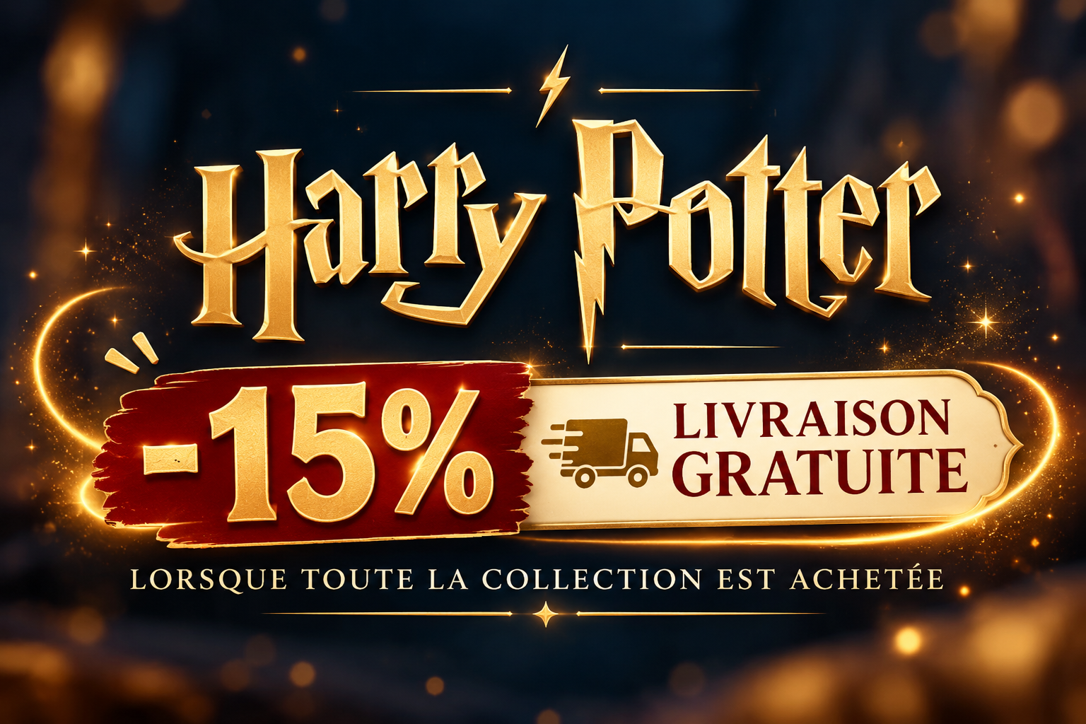 Promotion magique Harry Potter gratuite